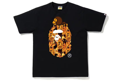 Polo BAPE Flame Milo On Big Ape