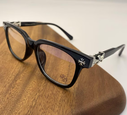 Lentes Chrome Hearts Black Silver