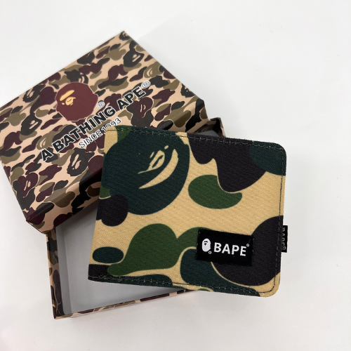 Billetera BAPE Camuflaje