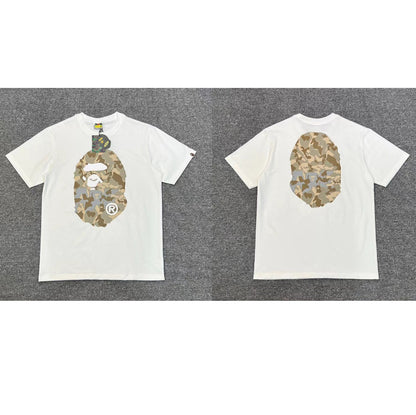 BAPE Sand Camo Big Ape Head Tee